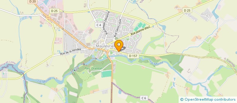 localisation de l'entreprise MONSIEUR ALEXY BRETONNIERE  YZERNAY