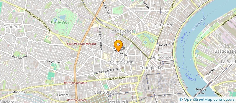 localisation de l'entreprise MONSIEUR ALEXY COTIN  BORDEAUX