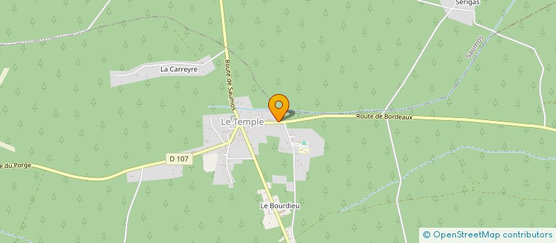 localisation de l'entreprise MONSIEUR ALEXY DRAY  LE TEMPLE