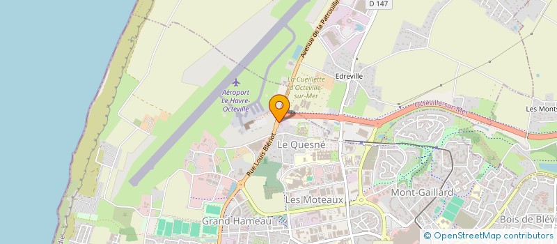 localisation de l'entreprise MONSIEUR ALEXY GAIGUANT  LE HAVRE