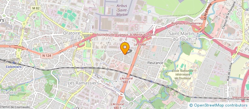 localisation de l'entreprise MONSIEUR ALEXY GUET à TOULOUSE