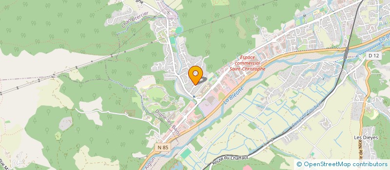 localisation de l'entreprise MONSIEUR ALEXY MARAIS  DIGNE-LES-BAINS