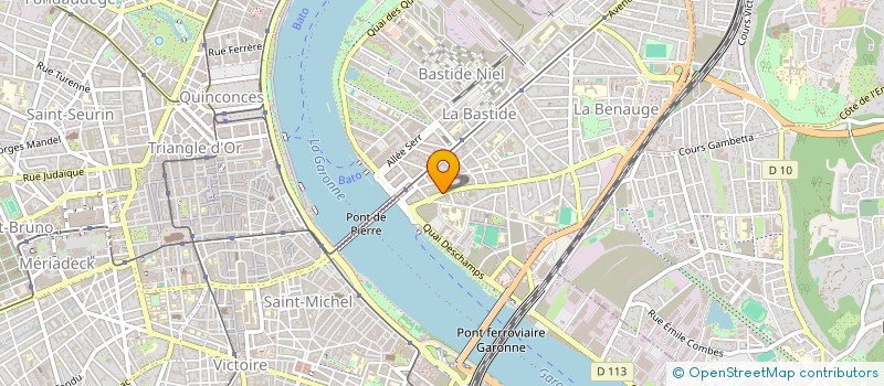 localisation de l'entreprise MONSIEUR ALEXY MAURIANGE à BORDEAUX