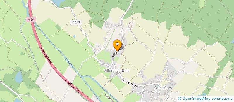 localisation de l'entreprise MONSIEUR ALEXY MOREY  BERSAILLIN