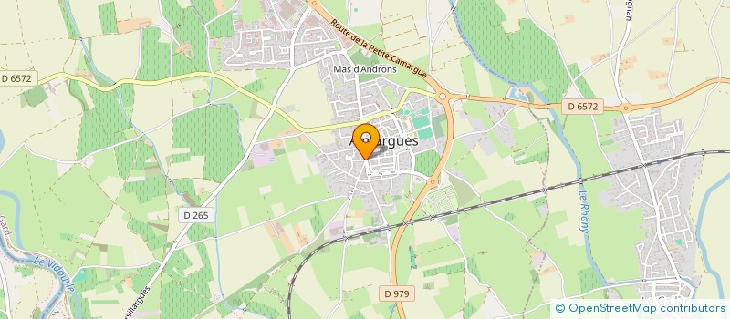 localisation de l'entreprise MONSIEUR ALEXY PAUPY  AIMARGUES