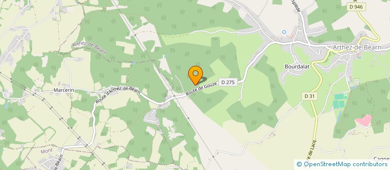 localisation de l'entreprise MONSIEUR ALEXY PLY  ARTHEZ-DE-BEARN