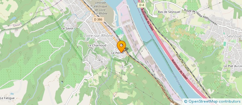 localisation de l'entreprise MONSIEUR ALEXY TORRES AURORA DUGO  LOIRE-SUR-RHONE