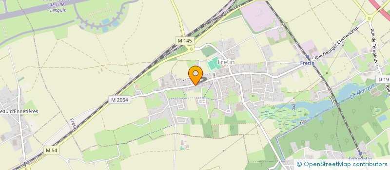 localisation de l'entreprise MONSIEUR ALEXYS DUBUS à FRETIN