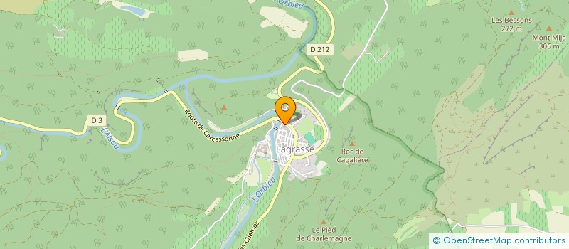 localisation de l'entreprise MONSIEUR ALF LUBLINSKI  LAGRASSE