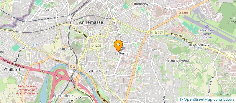 localisation de l'entreprise MONSIEUR ALFA CANDE  ANNEMASSE