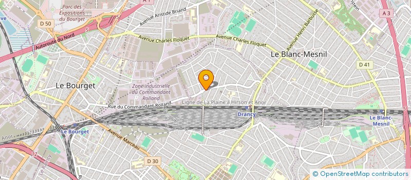 localisation de l'entreprise MONSIEUR ALFA DIALLO à DRANCY