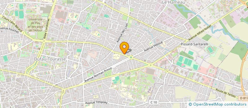 localisation de l'entreprise MONSIEUR ALFA HALIFANE à PAU