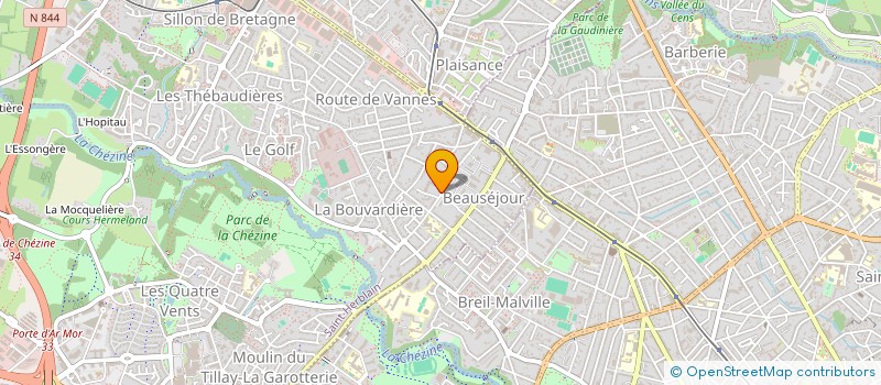 localisation de l'entreprise MONSIEUR ALFADDEL ABDARHMAN  SAINT-HERBLAIN