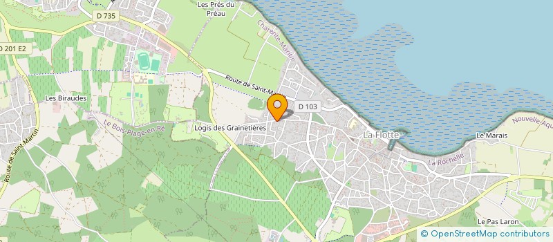 localisation de l'entreprise MONSIEUR ALFAZAZI DOURFAYE  LA FLOTTE