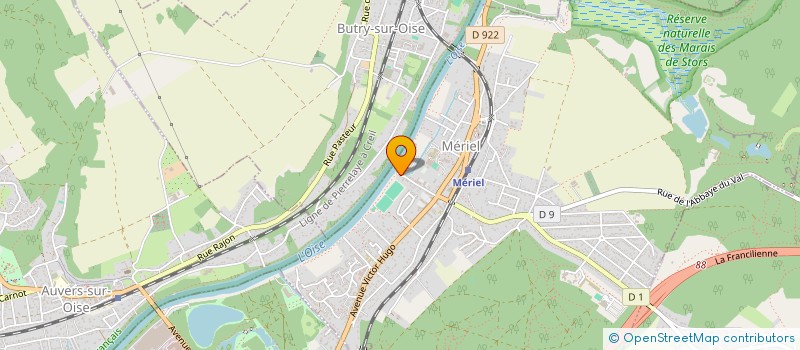 localisation de l'entreprise MONSIEUR ALFEO PICCONI  MERIEL