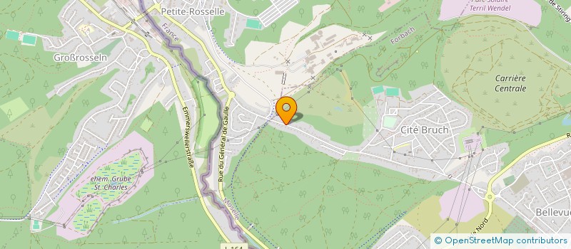 localisation de l'entreprise MONSIEUR ALFIO MASTRANTONIO  FORBACH