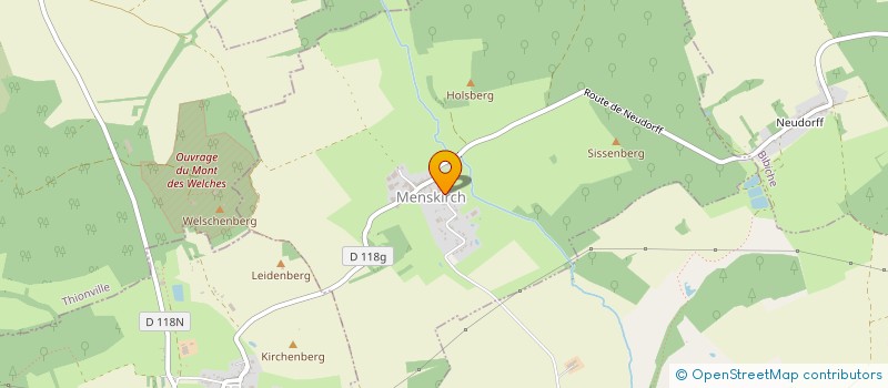 localisation de l'entreprise MONSIEUR ALFIO MORELLO  MENSKIRCH