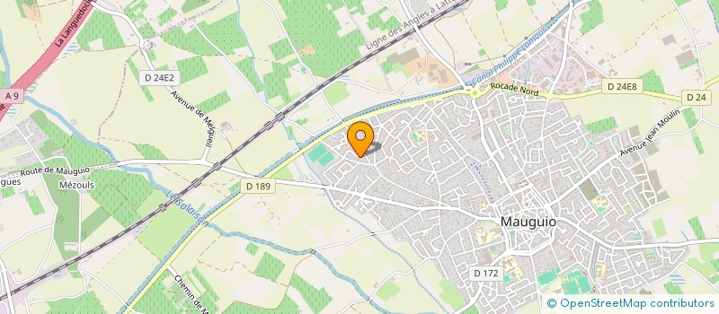 localisation de l'entreprise MONSIEUR ALFONSO CABRERA GARCIA  MAUGUIO