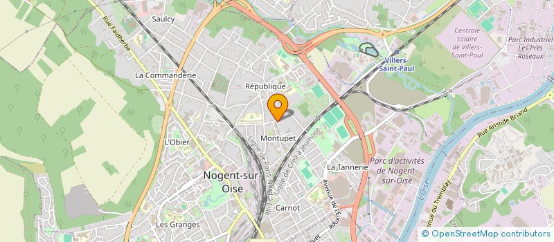 localisation de l'entreprise MONSIEUR ALFONSO DIBULANA  NOGENT-SUR-OISE