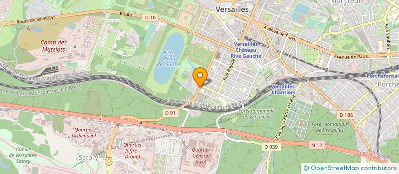 localisation de l'entreprise MONSIEUR ALFOUSSENI BARRY à VERSAILLES