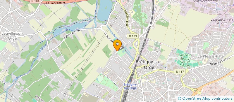 localisation de l'entreprise MONSIEUR ALFOUSSENY SOUKOUNA à BRETIGNY-SUR-ORGE
