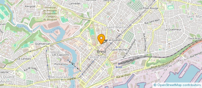 localisation de l'entreprise MONSIEUR ALFOUSSENY YATTABARE  BREST