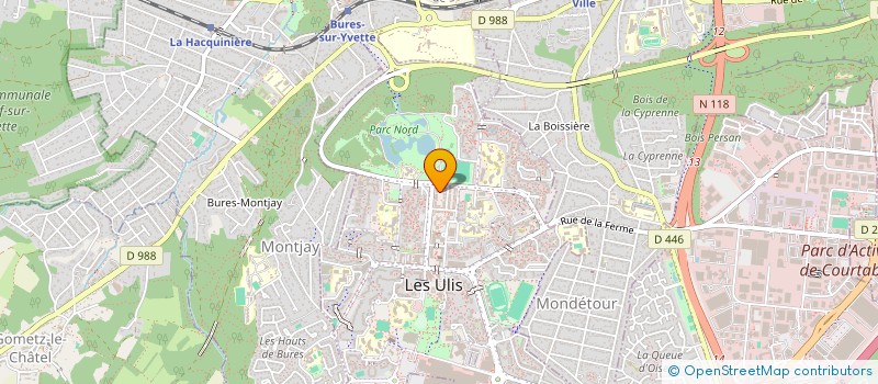 localisation de l'entreprise MONSIEUR ALFOUSSEYNI COULIBALY à LES ULIS