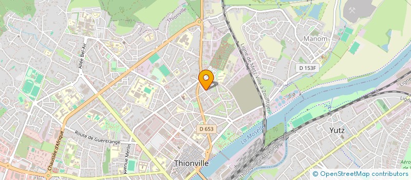 localisation de l'entreprise MONSIEUR ALFOUSSEYNI COULIBALY  THIONVILLE