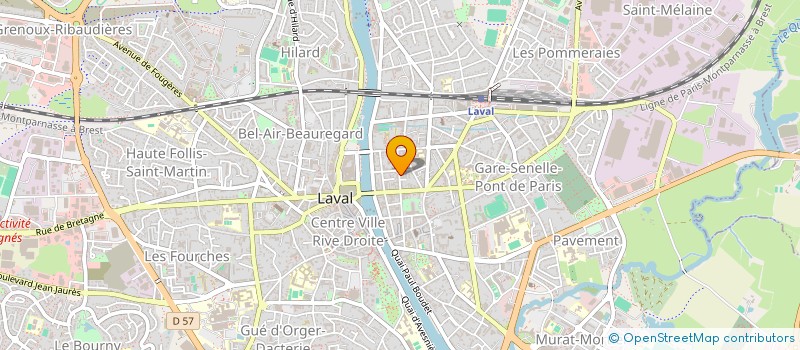 localisation de l'entreprise MONSIEUR ALFOUSSEYNI TRAORE à LAVAL