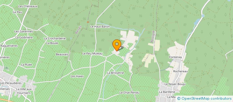 localisation de l'entreprise MONSIEUR ALFRED BATAILLEAU à BOURGUEIL