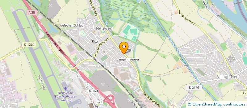 localisation de l'entreprise MONSIEUR ALFRED BAZZEATO  SAINT-LOUIS