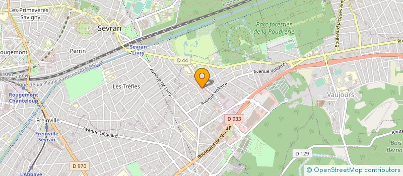 localisation de l'entreprise MONSIEUR ALFRED BELLET à LIVRY-GARGAN