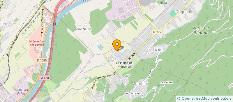 localisation de l'entreprise MONSIEUR ALFRED BOGEY  MONTHION