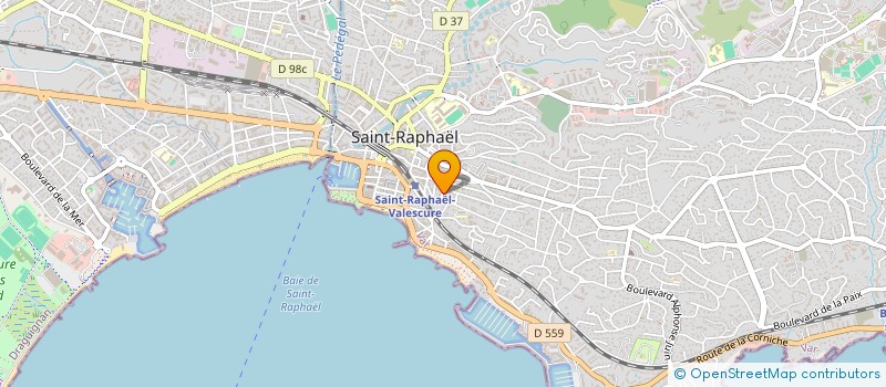 localisation de l'entreprise MONSIEUR ALFRED BORDELAIS à SAINT-RAPHAEL