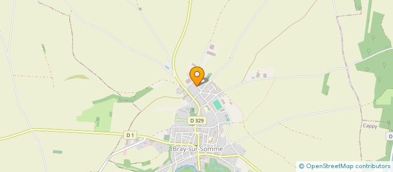 localisation de l'entreprise MONSIEUR ALFRED BOULET  BRAY-SUR-SOMME