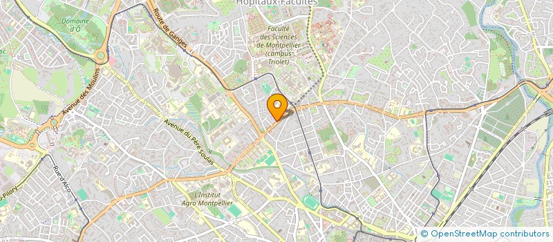 localisation de l'entreprise MONSIEUR ALFRED BOUQUET à MONTPELLIER
