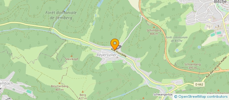 localisation de l'entreprise MONSIEUR ALFRED BRIESACH  STURZELBRONN