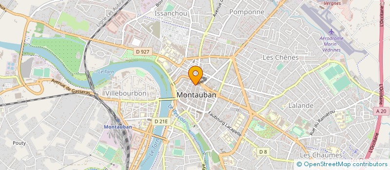 localisation de l'entreprise MONSIEUR ALFRED BUENO  MONTAUBAN