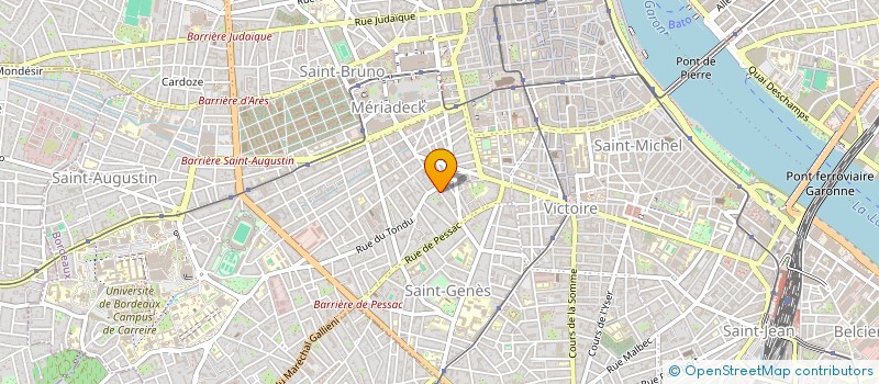 localisation de l'entreprise MONSIEUR ALFRED CERDAN  BORDEAUX