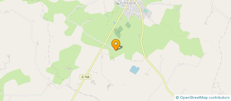 localisation de l'entreprise MONSIEUR ALFRED DELEPINE  LES HAUTS-D'ANJOU