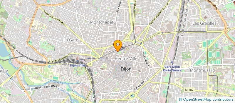localisation de l'entreprise MONSIEUR ALFRED DELSART à DIJON