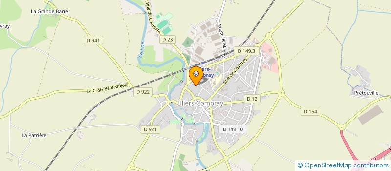 localisation de l'entreprise MONSIEUR ALFRED DENEAU à ILLIERS-COMBRAY