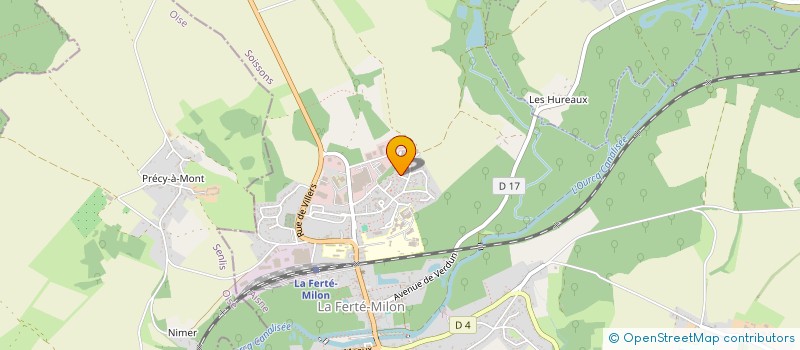 localisation de l'entreprise MONSIEUR ALFRED DONZ  LA FERTE-MILON