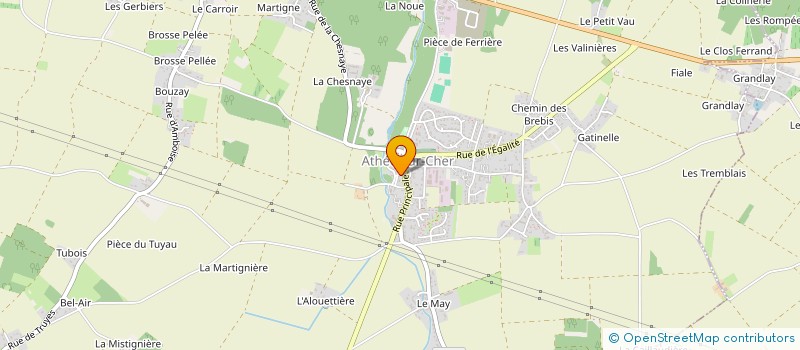 localisation de l'entreprise MONSIEUR ALFRED DOURLET à VERETZ
