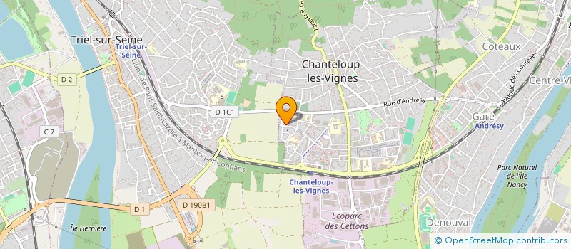 localisation de l'entreprise MONSIEUR ALFRED EPOPI à CHANTELOUP-LES-VIGNES
