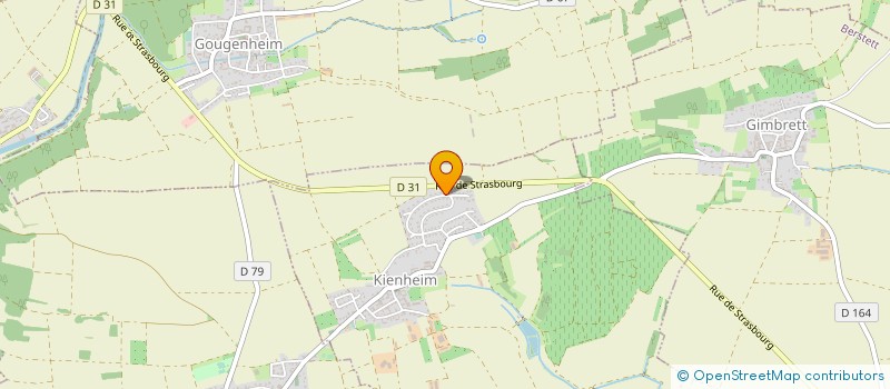 localisation de l'entreprise MONSIEUR ALFRED EXINGER  KIENHEIM