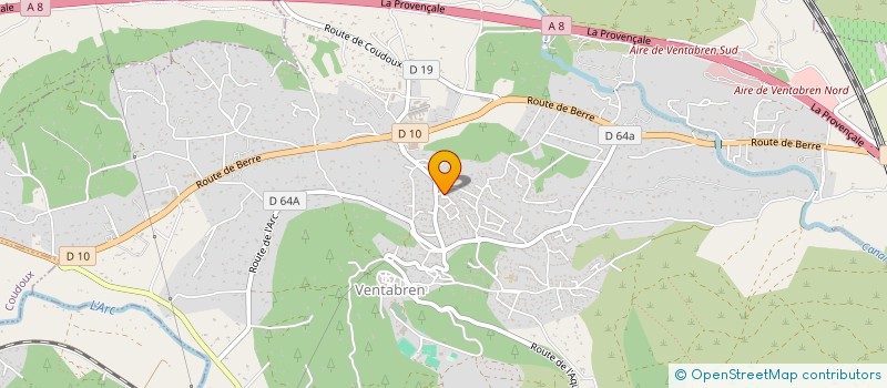 localisation de l'entreprise MONSIEUR ALFRED FACCIOLO  VENTABREN