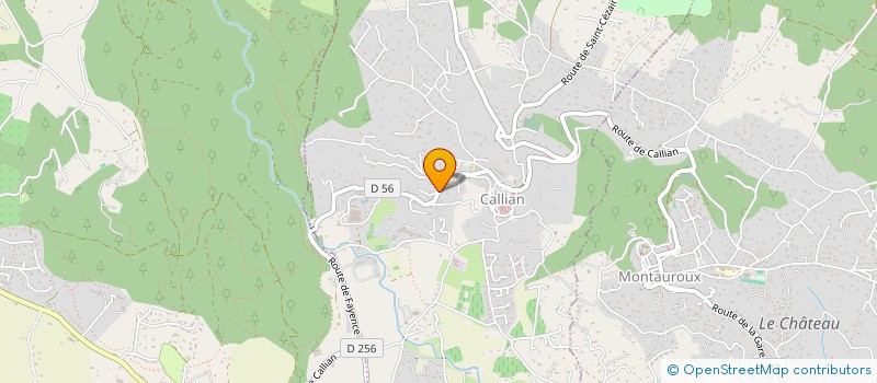 localisation de l'entreprise MONSIEUR ALFRED FITOUSSI  CALLIAN