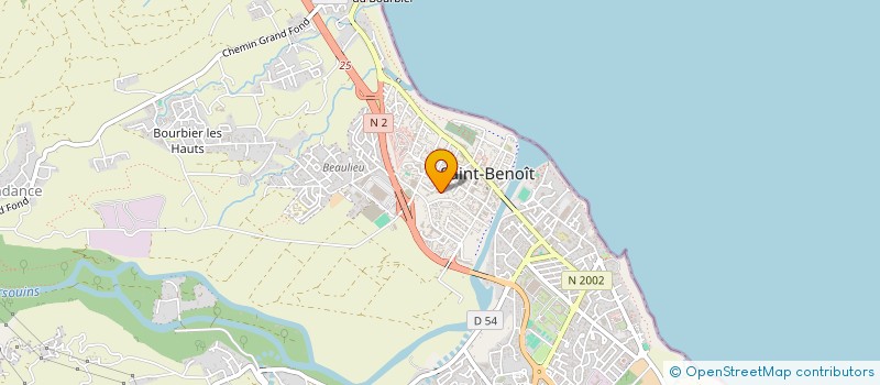 localisation de l'entreprise MONSIEUR ALFRED GAMELUS  SAINT-BENOIT