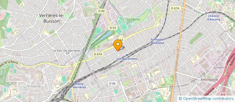 localisation de l'entreprise MONSIEUR ALFRED GAUTHIER à ANTONY